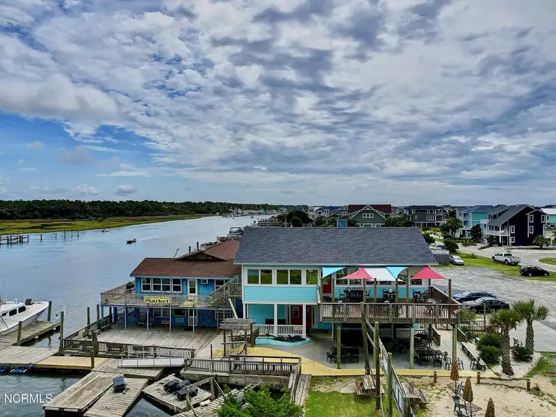 Waterfront Commercial Property on Holden Beach with 230' Frontage and Development Potential