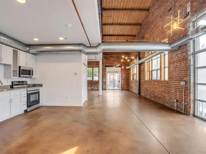 Two-level Brick Live/work Loft in Rino Arts District, Denver