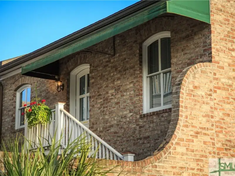 Restored 1871 Gray Brick Townhome in Savannah’s Historic District with Carriage House and Stvr Certificates