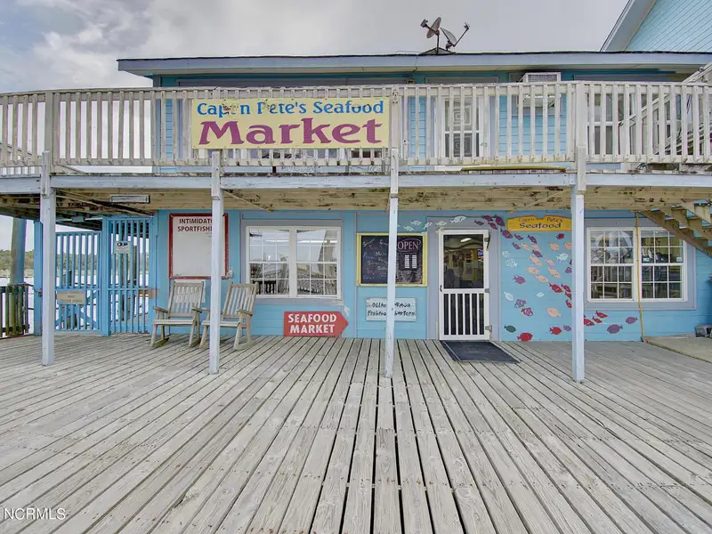 Waterfront Commercial Property on Holden Beach with 230' Frontage and Development Potential