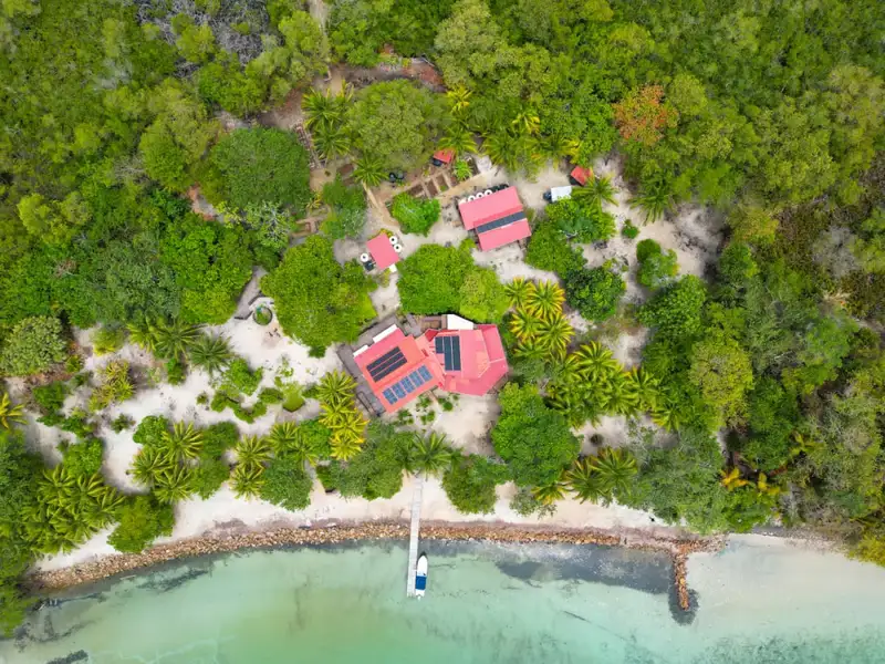 Beachfront Eco-resort Opportunity in Monkey River, Belize on 2.5 Acres with Boat Access