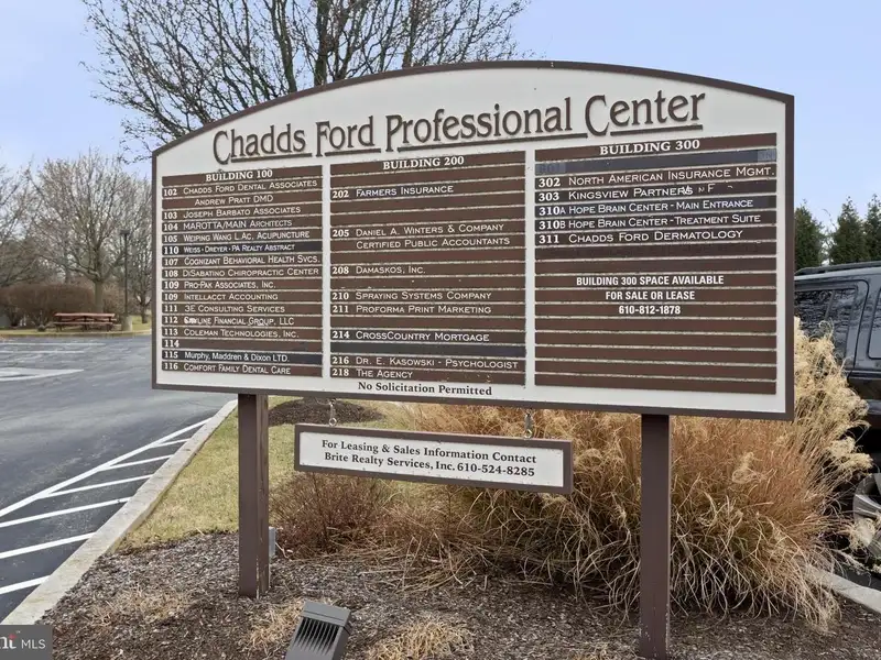 Chadds Ford Professional Center Suite 114 - Second Floor Office with Multiple Private Offices