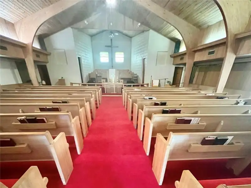 Spacious Church Building with Fellowship Hall, Offices, and Classrooms