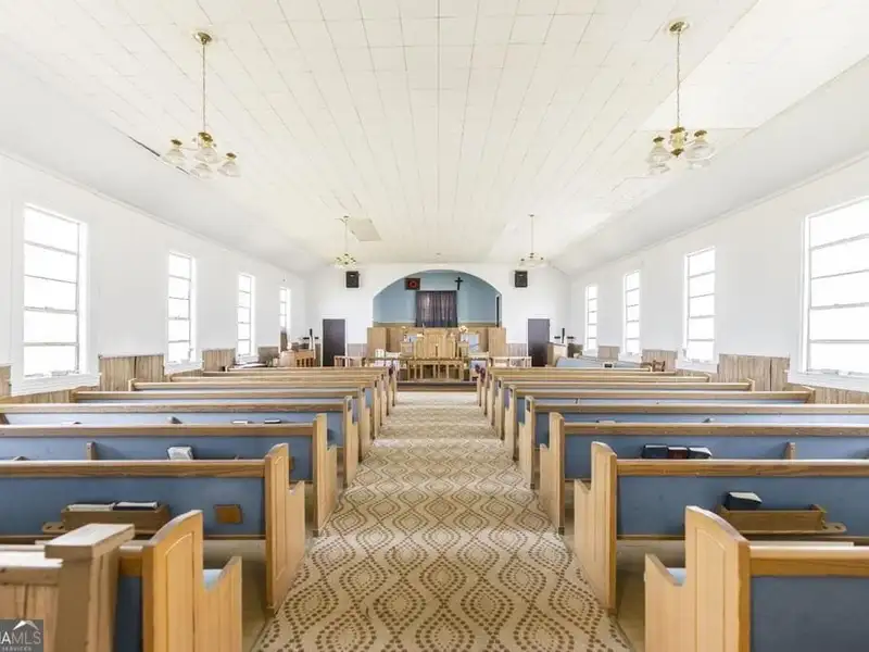 Historic Church Building on Corner Lot in High-traffic East Macon, 0.41 Acres