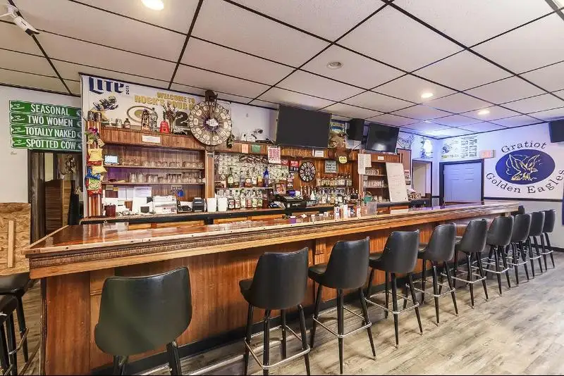 Turnkey Bar/restaurant/hotel on Hwy 11 with Private Living Quarters and Outdoor Beer Garden