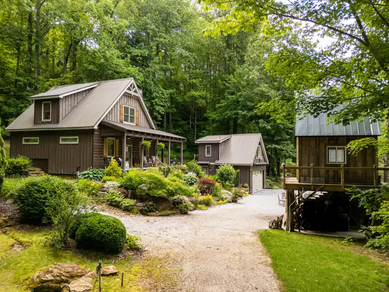 Serene 5.81-acre Retreat with Pavilion, Barn, Home, and Bold Creek Access