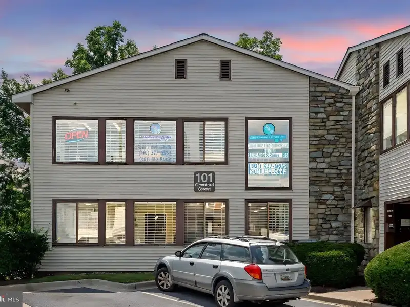 Commercial Condo Townhouse in Gaithersburg's Opportunity Zone with Office Space and Parking