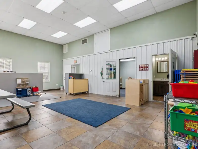 Turnkey Commercial Daycare Property in Downtown Fort Gibson with Dual Buildings and Equipment
