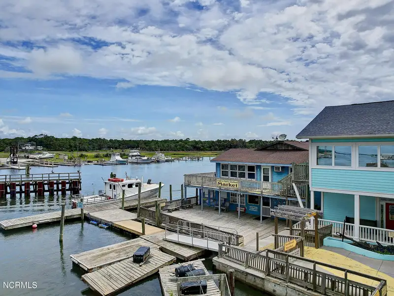 Waterfront Commercial Property on Holden Beach with 230' Frontage and Development Potential