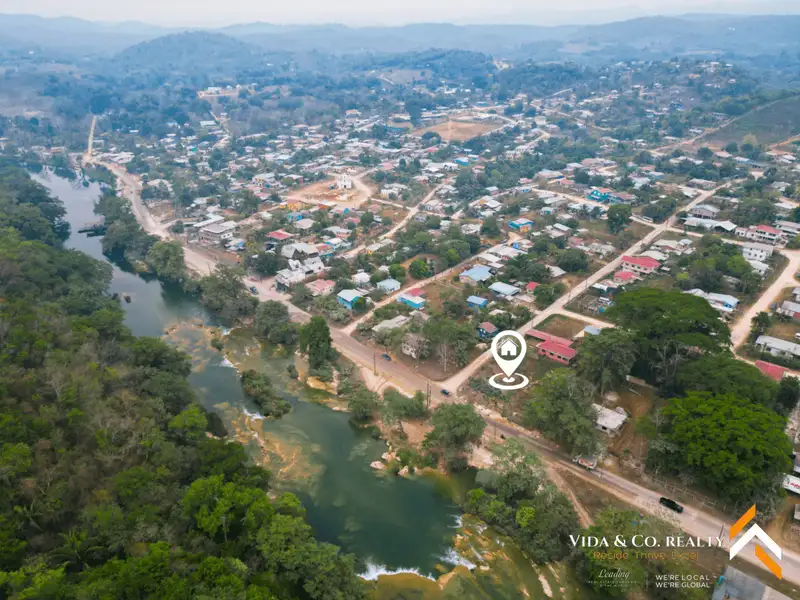 Two Adjoining Riverfront Lots with Highway Frontage in San Jose Succotz, Belize