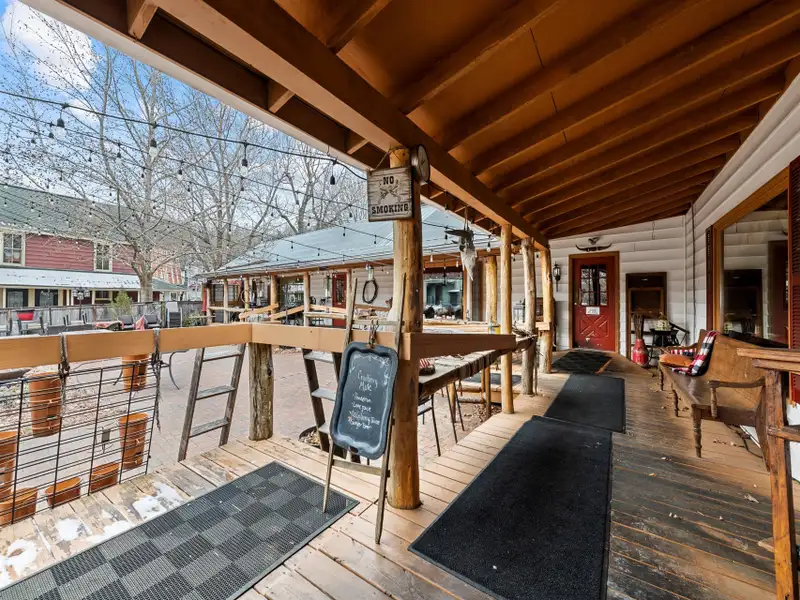 Commercial Building in Dillsboro - Established Steakhouse with Courtyard and Bar Area