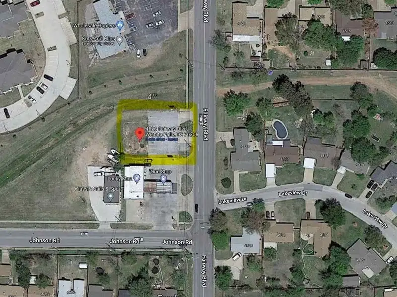 Vacant Commercial Lot in High-traffic Area of Wichita Falls, 11,021 Sq. Ft.