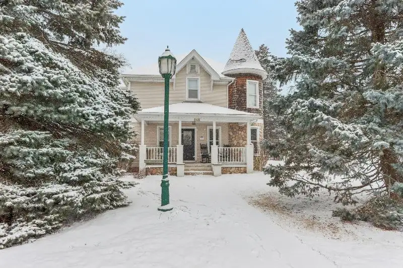 Historic Renovated Victorian Business Property in Downtown Hartland with Parking and Garage