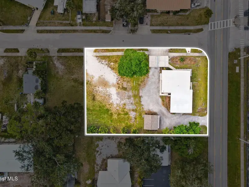 Commercial Property in Merritt Island's Historic Merritt Park Place with Renovated Buildings