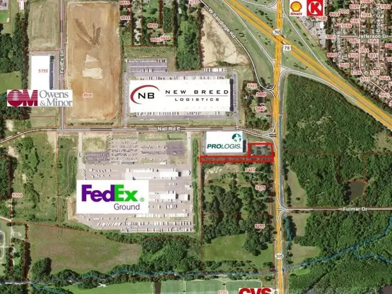 Prime C-4 Commercial Lot on Highway 305, Olive Branch Near I-22 Intersection
