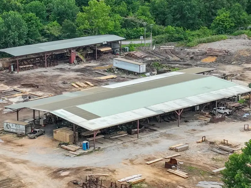 Turnkey Commercial Sawmill and Pallet Company on 40 Acres in Prime Industrial Location