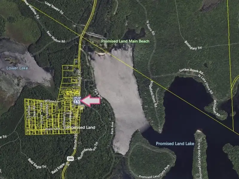 Turn-key Restaurant with Apartment Near Promised Land State Park and Recreational Trails