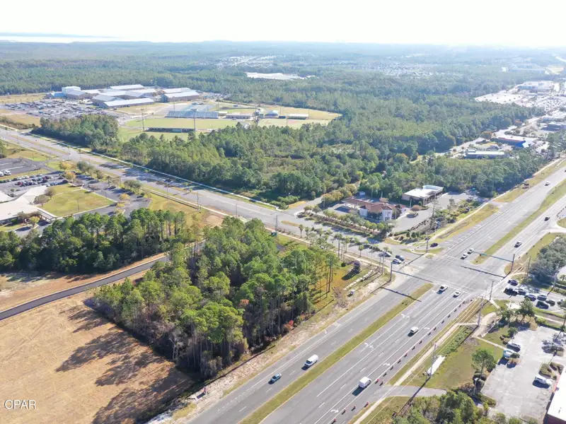 Prime Commercial Corner Lot in Panama City Beach, 2.28 Acres at High Traffic Intersection