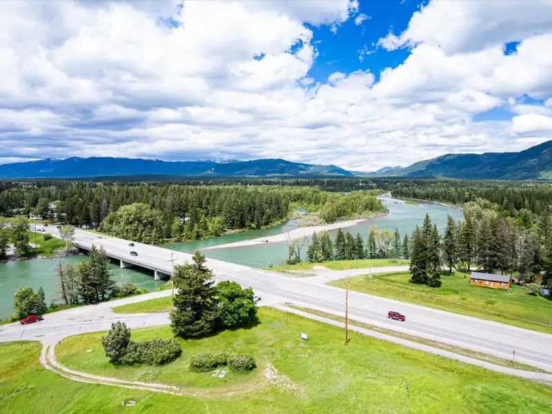 Expansive 50-acre Development Site Near Glacier National Park with Riverfront Access