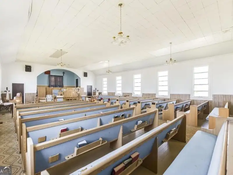 Historic Church Building on Corner Lot in High-traffic East Macon, 0.41 Acres