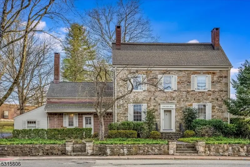 Historic Fieldstone Office Building in Long Valley with Renovated Interiors and Courtyard