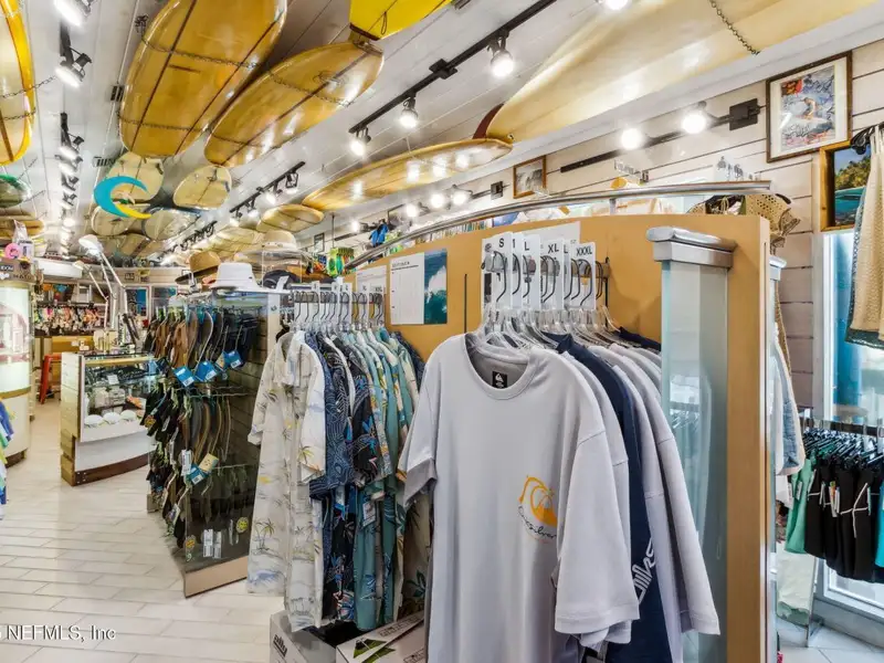 Historic Surf Shop with Rental Bungalow in North Florida, Ccg-2 Zoned