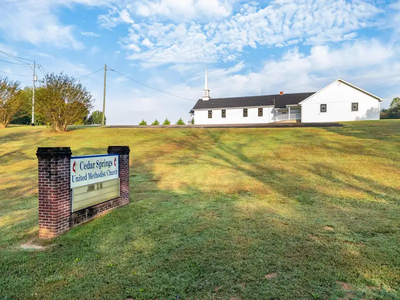 Historic Former Methodist Church in Mcminn County with Stained Glass and Southern Charm