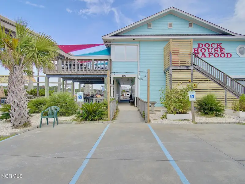 Waterfront Commercial Property on Holden Beach with 230' Frontage and Development Potential