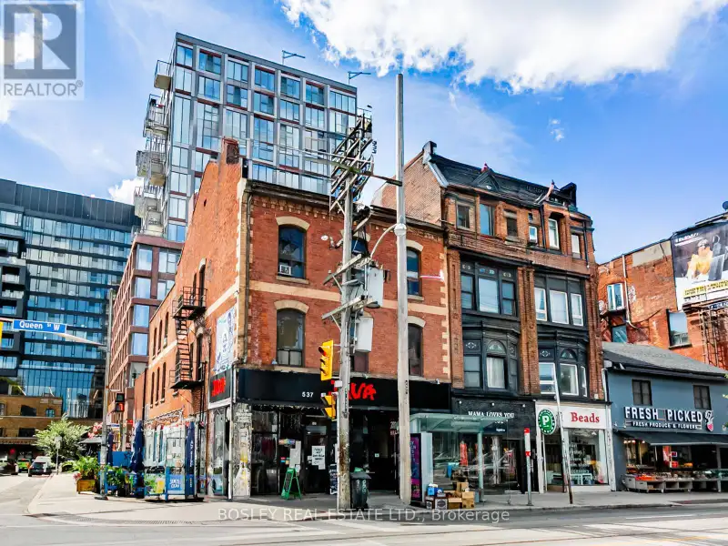 Charming Two-storey Apartment in Landmark Building on Queen St West