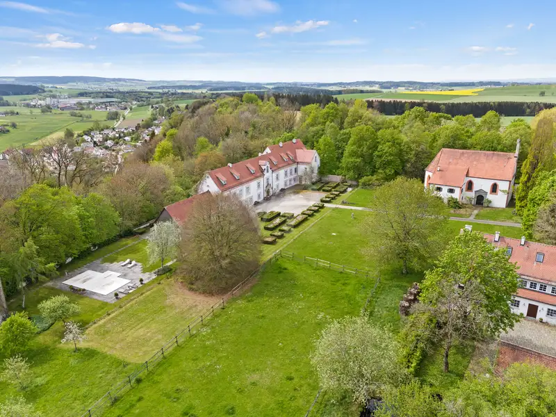 Historic Castle Estate with Equestrian Facilities and Caretaker's Lodge