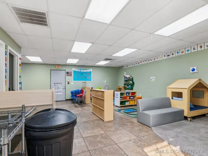 Turnkey Commercial Daycare Property in Downtown Fort Gibson with Dual Buildings and Equipment