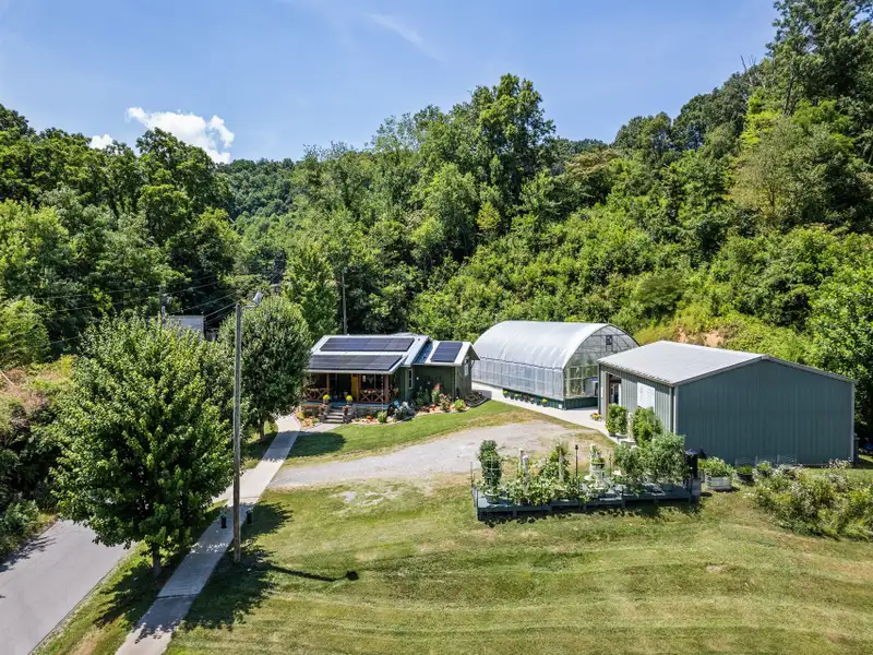Furnished Bungalow with Solar Power and Commercial Farm Business in Western North Carolina