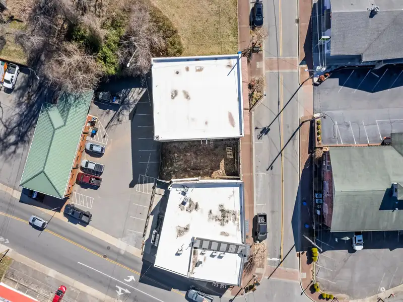Commercial Lot in Downtown Waynesville with Paved Street Frontage and Utilities Available