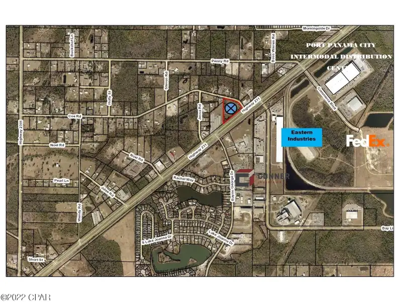 3.12 Acres of General Commercial Land on U.s. Highway 231, Bay County