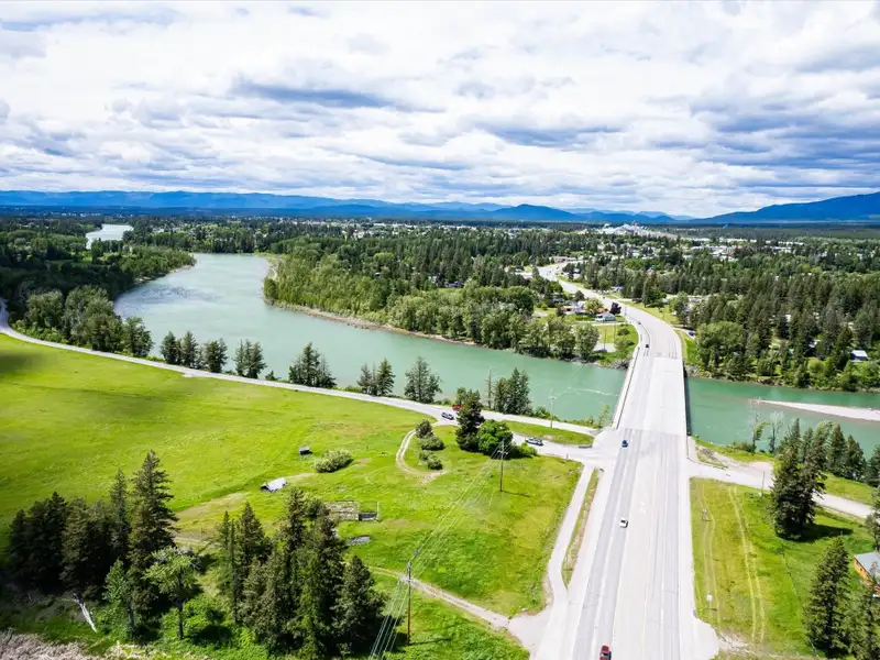 Expansive 50-acre Development Site Near Glacier National Park with Riverfront Access