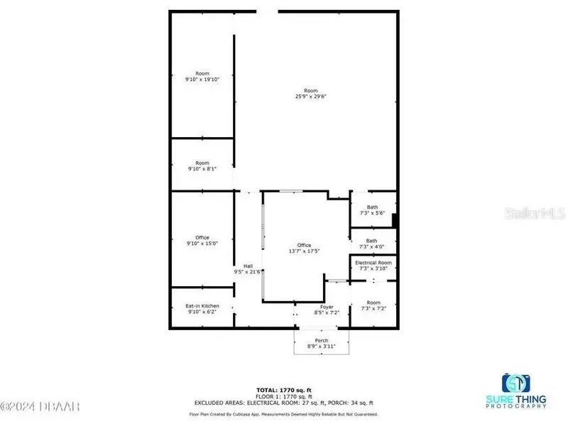 Commercial Building with Yard Space and Office Areas in Ideal Location