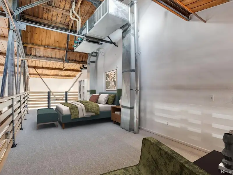 Two-level Brick Live/work Loft in Rino Arts District, Denver