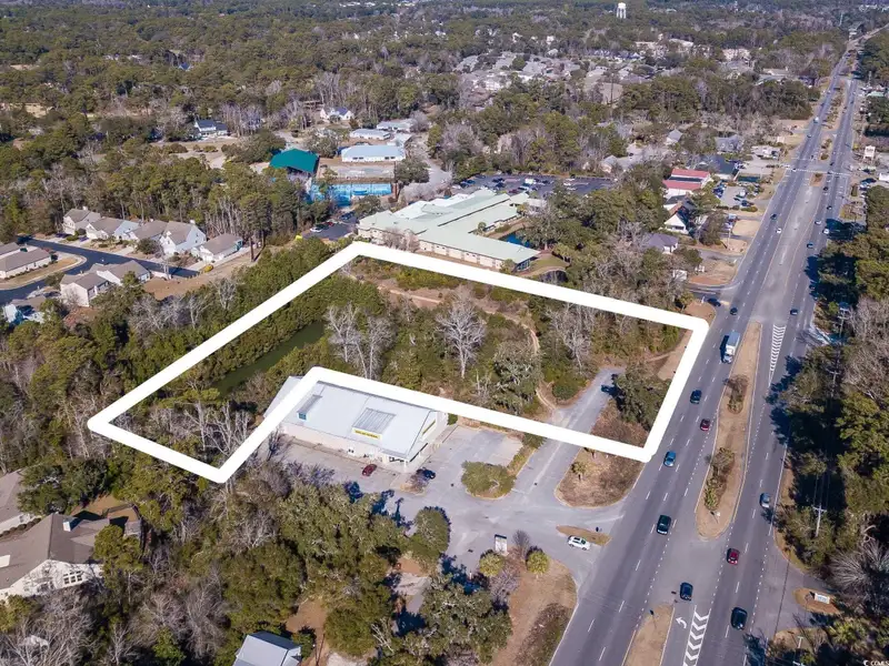 Prime Commercial Land in Pawleys Island - 3.48 Acres on Highway 17, Zoned Pud