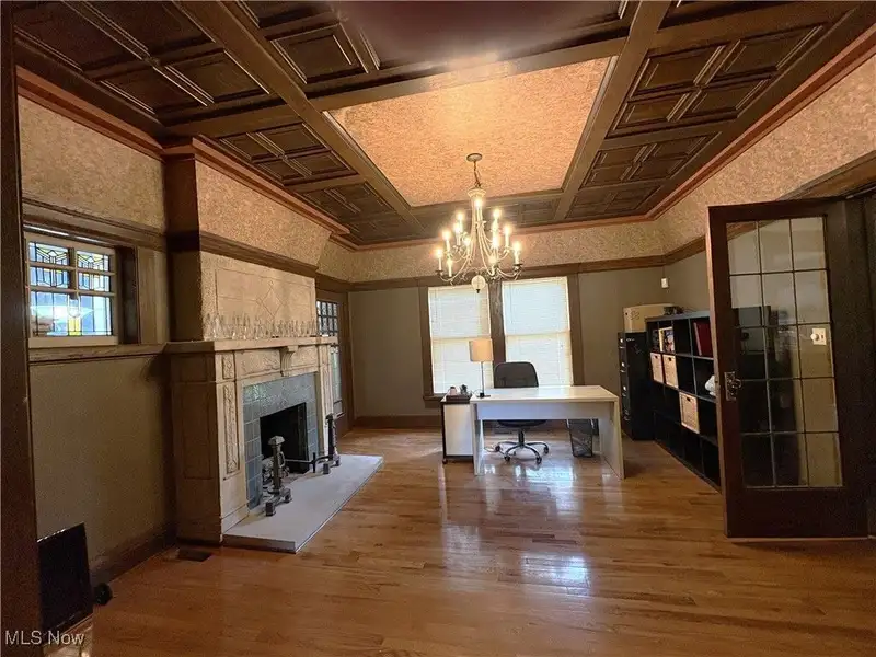Updated Tudor Office Building with Residential Potential in Canton Near Downtown
