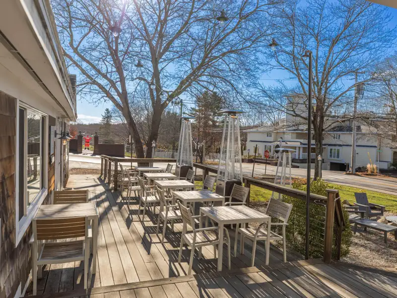 High-end Restaurant Space with Outdoor Dining and Residential Unit in Ogunquit
