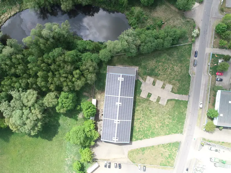 Versatile Commercial Property with Hall and Office Space in Luckenwalde's Industrial Estate