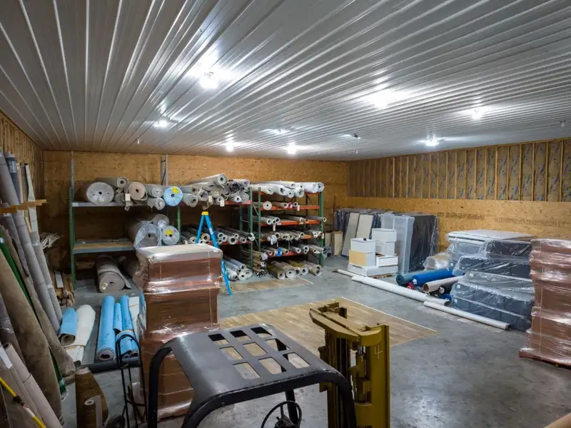 Large Commercial Building on Highway 412e in Parsons with Extensive Frontage and Warehouse Space