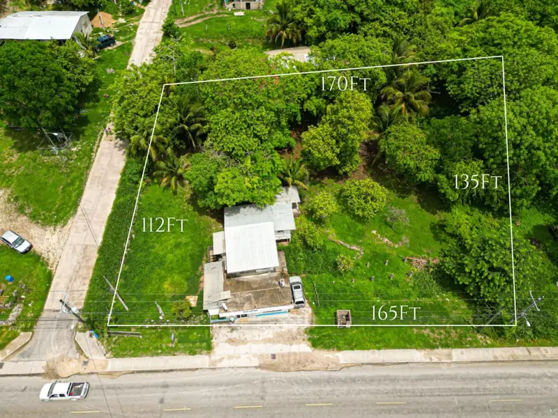 Expansive 0.47-acre Commercial Space on George Price Highway, Santa Elena