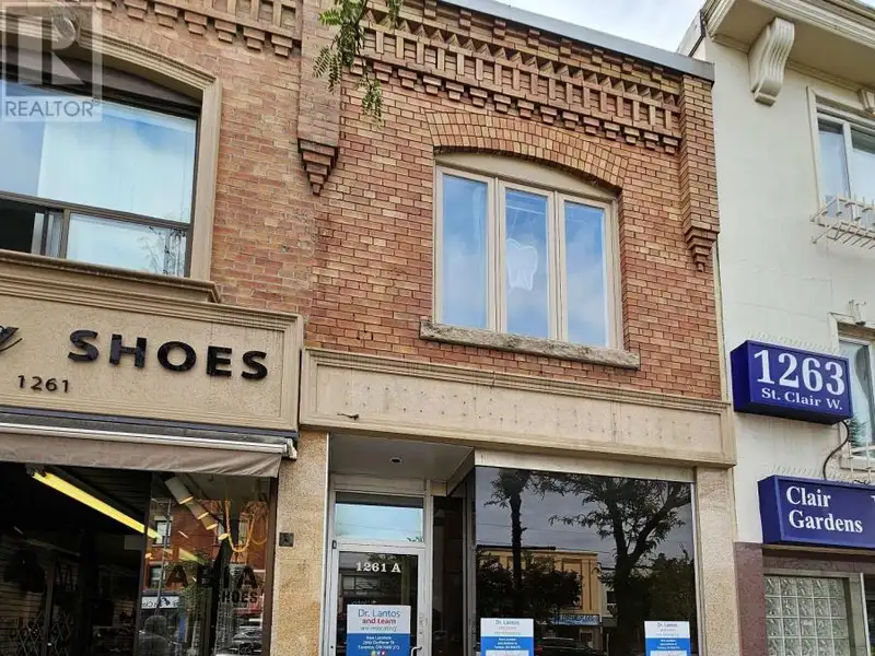 Upgraded Two-story Commercial Property with High Exposure on St. Clair West