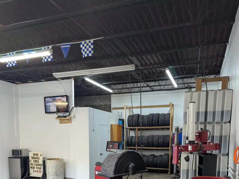 Turnkey Tire Business for Lease with Fully Equipped Office and Three Bays