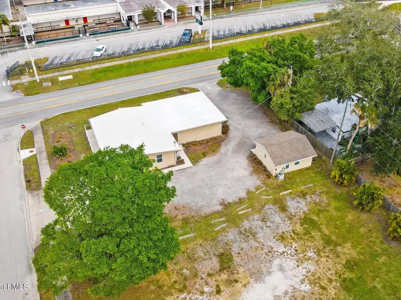 Commercial Property in Merritt Island's Historic Merritt Park Place with Renovated Buildings