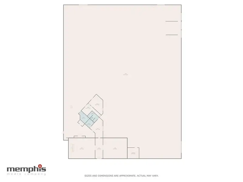 Versatile 30,000 Sq Ft Light Industrial Building in Byhalia, Ms with Crane and Expansion Potential