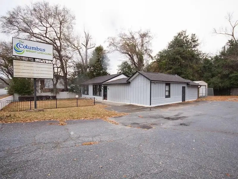 Midtown Commercial Property with Kitchenette, Restrooms, and Storage Building