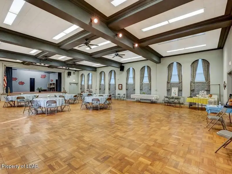 Versatile Downtown Hazleton Building: Former Worship Space with Offices/classrooms Potential