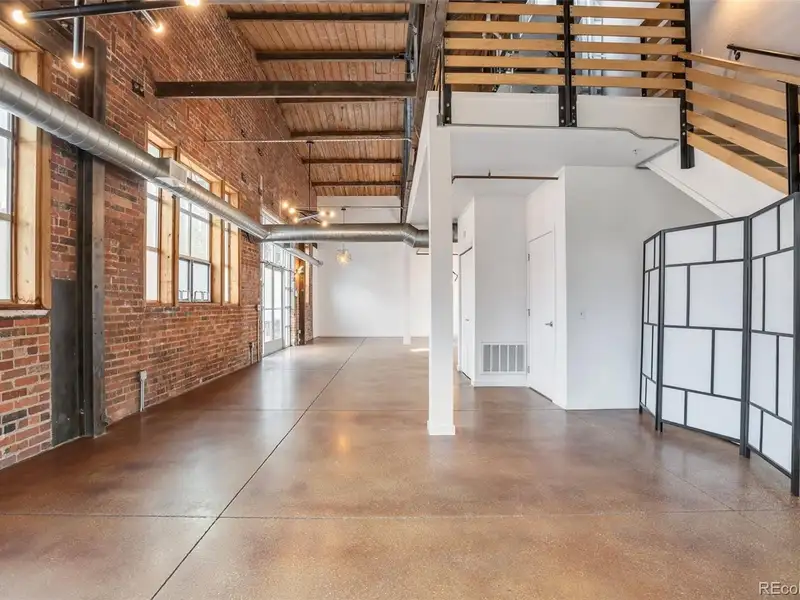 Two-level Brick Live/work Loft in Rino Arts District, Denver